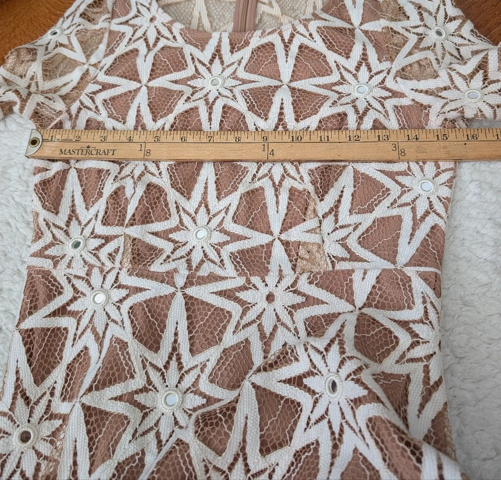 For Love And Lemons Metz Mini Dress Small - Picture 14 of 16